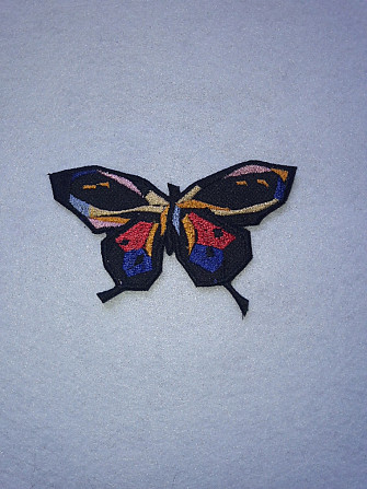 Нашивка патч бабочка ( butterfly) Запорожье - изображение 1