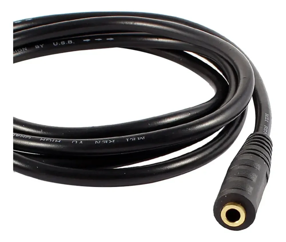 Аудіо кабель 3.5 мм, 1.4 м, для гарнітури та колонок Київ - фото 8