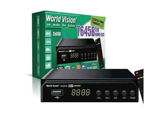 Т2 ресивер T645B ТМ WORLD VISION Київ