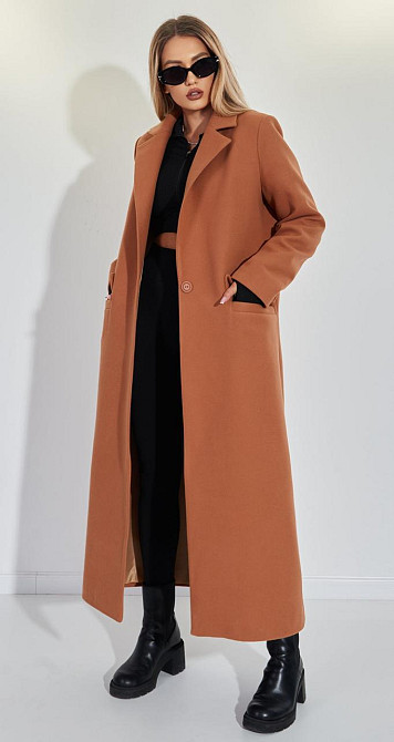 Кашемірове пальто (50-52) Київ - фото 6