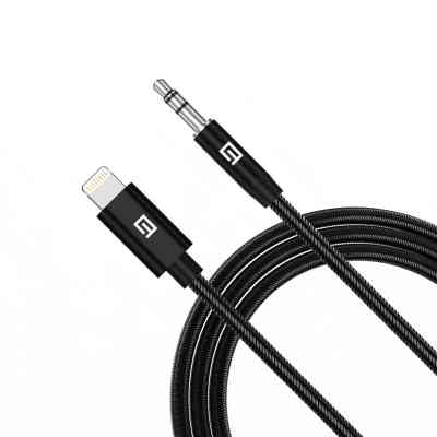 Кабель мультимедійний Lightning to 3.5mm M 1.0m black Armorstandart (ARM76889) Вінниця