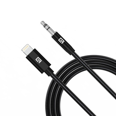 Кабель мультимедійний Lightning to 3.5mm M 1.0m black Armorstandart (ARM76889) Вінниця - фото 2