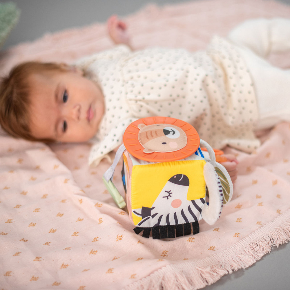 Розвиваюча іграшка-кубик колекції Савана - Веселі Звірята Дніпро - фото 4