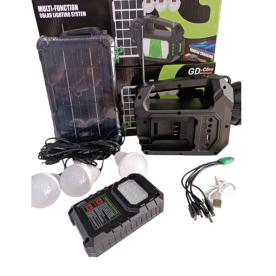 Ручной фонарь-прожектор GD-C 6 FM GT-004, LED-светом и удобной ручкой для переноски Одесса