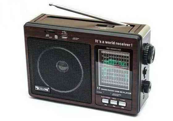 Радіоприймач Golon RX-9966 (FM, AM, SW) роз'єм USB або SD Вінниця