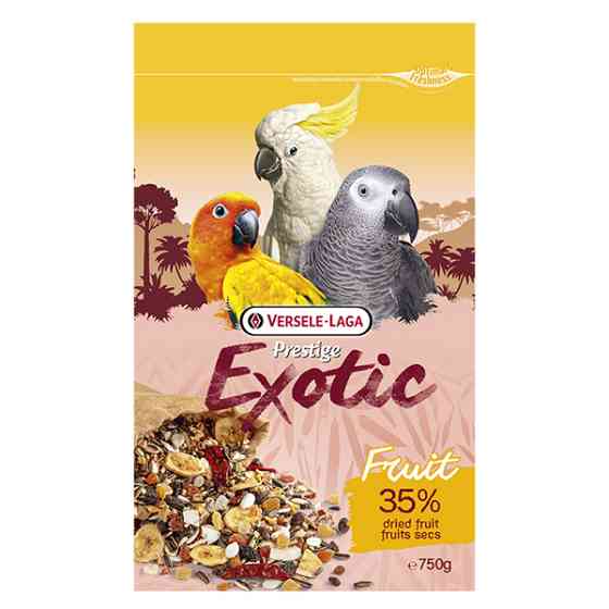 Versele-Laga Prestige Premium Parrots Exotic Fruit ВЕРСЕЛЕ-ЛАГА ЕКЗОТИЧНІ ФРУКТИ ласощі для великих папуг Київ