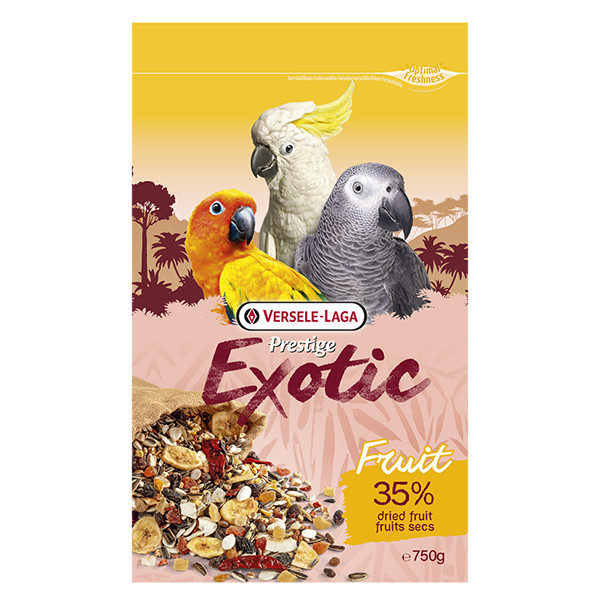 Versele-Laga Prestige Premium Parrots Exotic Fruit ВЕРСЕЛЕ-ЛАГА ЕКЗОТИЧНІ ФРУКТИ ласощі для великих папуг Київ - фото 1