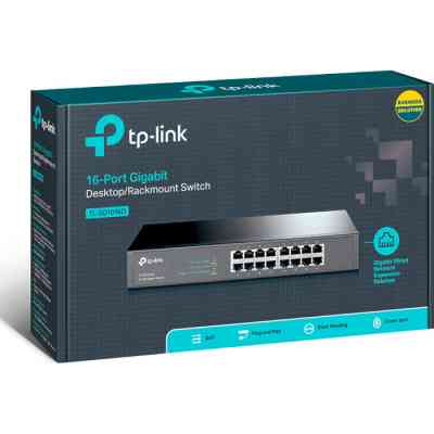 Коммутатор сетевой TP-Link TL-SG1016D Винница