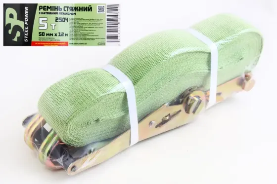 Трос стяжка 12м/5.0т/5.0см Steel Power Винница