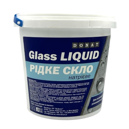 Рідке скло 2,8 кг ДОНАТ Житомир - фото 1