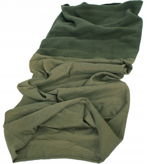 Универсальный Тактический Бафф (Шарф) из флиса многофункциональный Mil-Tec от Sturm (12217001) Olive Нововолынск - изображение 3