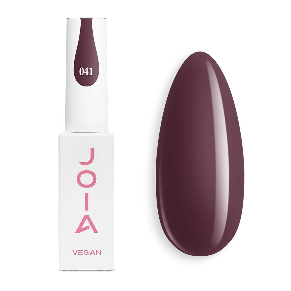 Гель-лак для ногтей бордо 041 эмаль JOIA vegan 6 мл Киев - изображение 6