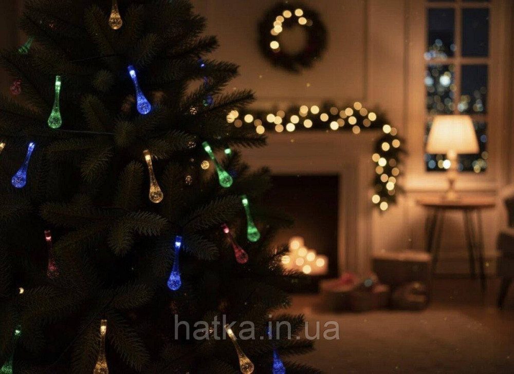 Гірлянда новорічна Sirius PL 2910MC-BD20A гірлянда-крапля Київ - фото 3