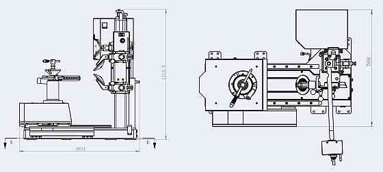 Мобільний шиномонтажний стенд (центральний затискач, від 10" до 25", плавне регулювання швидкості) 48 В BRIGHT MH23 Чернігів
