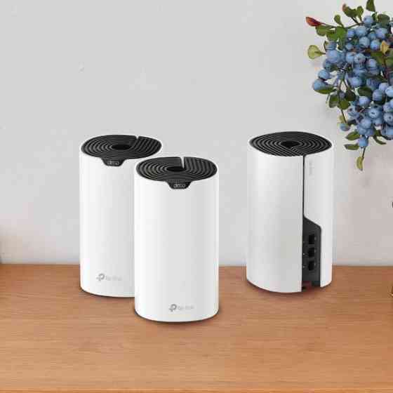 Система WiFi TP-LINK Deco S7 2 pcs, AC1900 3xGE LAN/WAN MU-MIMO MESH (DECO-S7-2-PACK) Київ