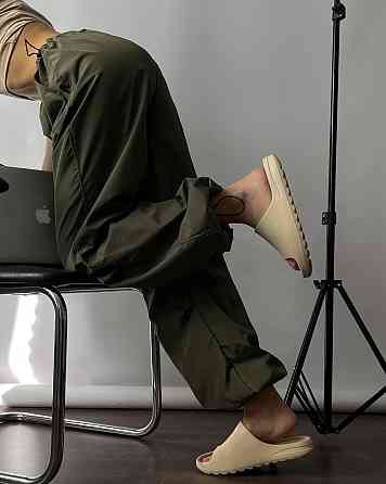 Жіночі повсякденні штани карго-парашути плащівка Хакі Одеса