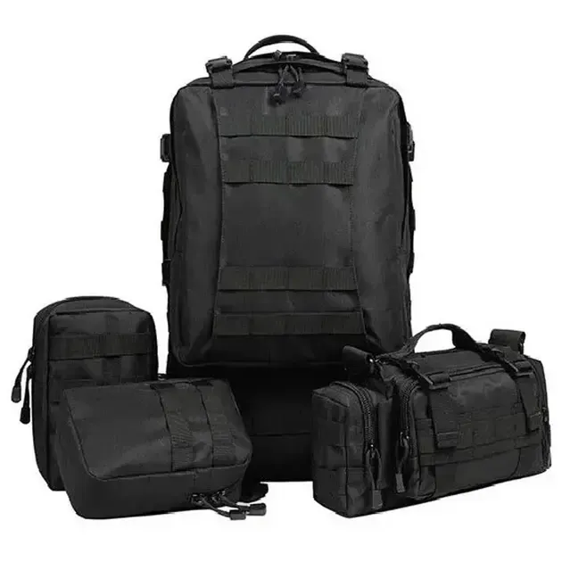 Хаки Рюкзак тактический с итогами Eagle B08 55 литр / Военный, штурмовой / Армейский Коломия - фото 3