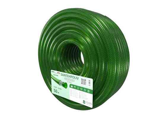 Шланг для поливу 3/4 50м SILICON GREEN (бухта) ПВХ ТМ SANTEHPOLIV Київ