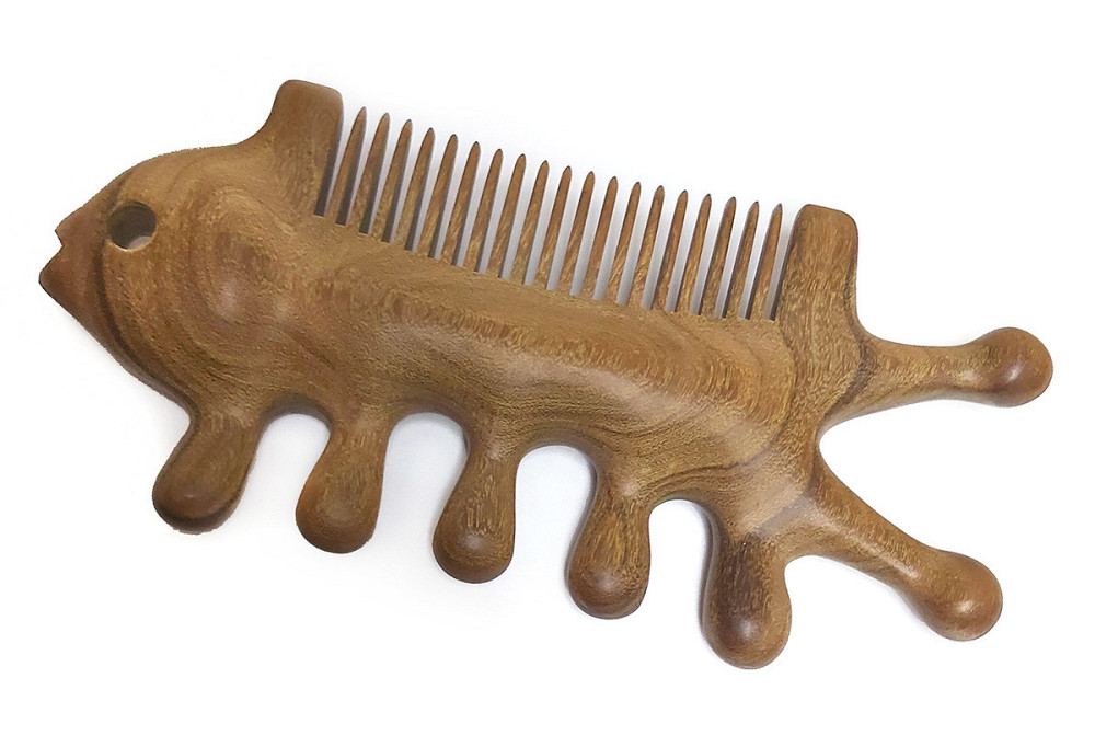 Гребень массажер сандаловый Рыба Киев - изображение 1