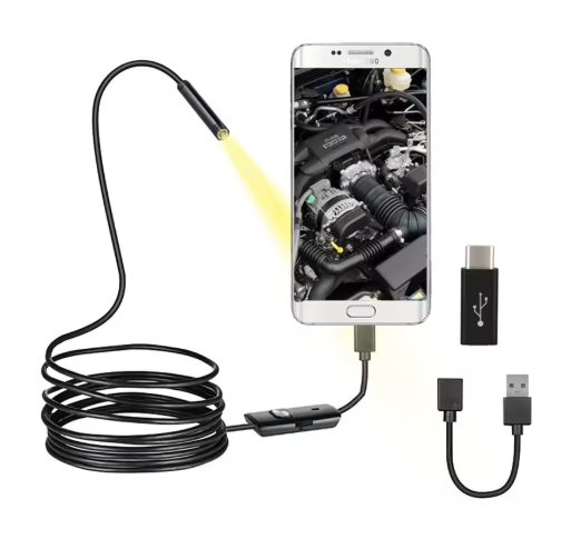 Камера-бороскоп 5.5 мм, 2 м для Android та Windows Київ - фото 1