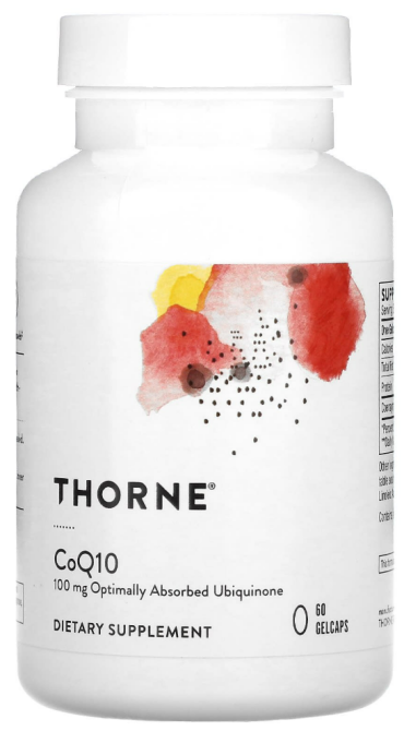 Коэнзим Q10 (убихинон) Thorne CoQ10 60 капс Киев - изображение 1