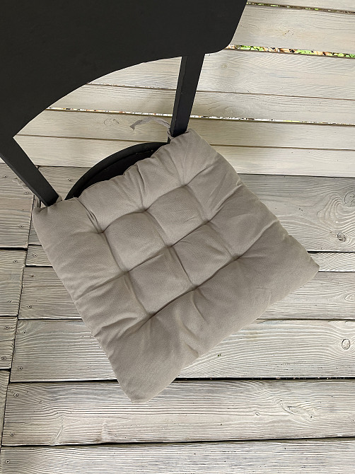 Подушка для стільців (40x40х5 см) Decorator Sparta колір капучино 84-071 Київ - фото 2