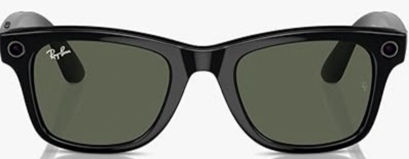 Смарт-Окуляри: Ray-Ban Meta Wayfarer Shiny Black, G15 Green. Київ - фото 2