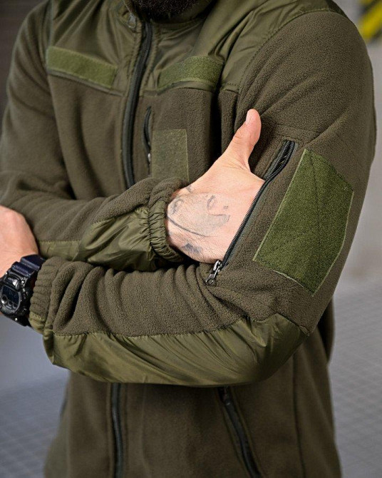 Тактическая флисовка DETROID олива ПП4744 Одесса - изображение 5