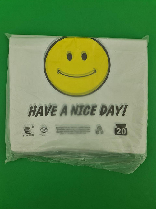 Пакет Майка п/е (30х50) "Комсерв" Nice day (250 шт.) Харків - фото 2