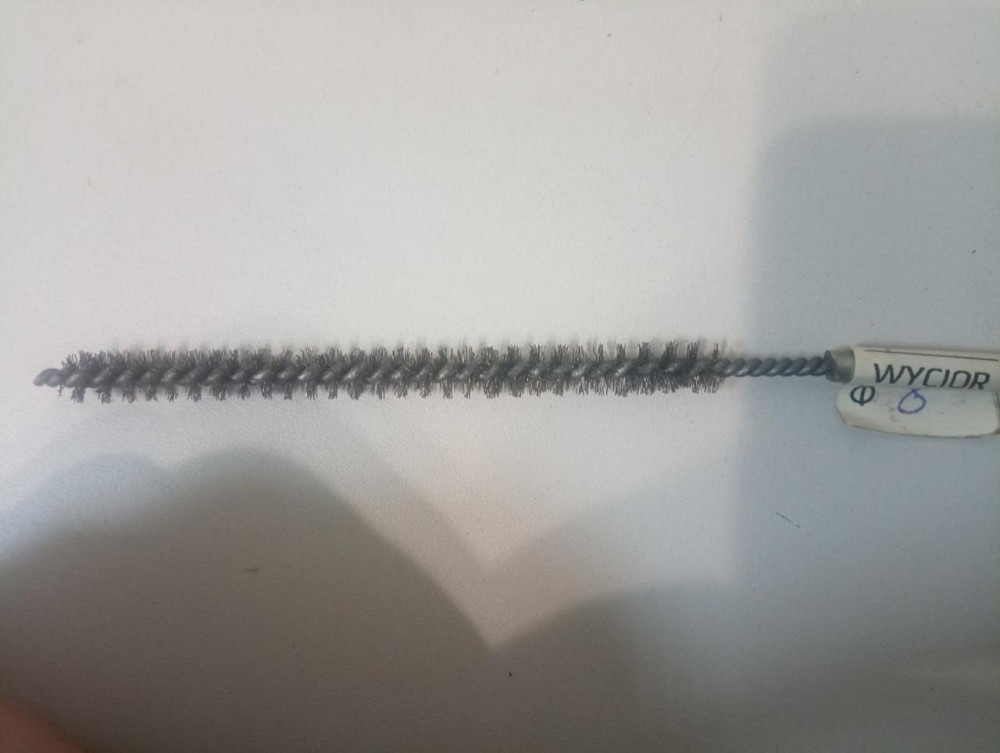 Йоржик дротяний жорсткий N608 з різьбою М6 загальною довжиною 150мм довжиною йоржика 100мм діаметром 8мм 8 Київ - фото 1