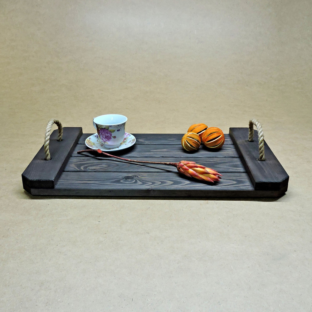 Піднос дерев'яний "Брюссель" венге Миколаїв - фото 8