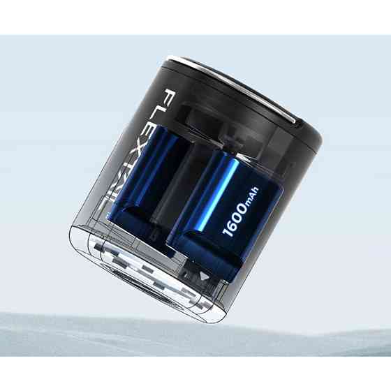 Кемпінговий насос-ліхтар Flextail Tiny Pump 2X з насадками (Чорний) Вінниця