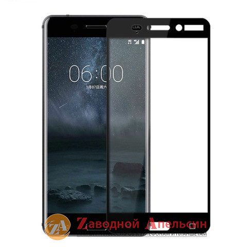 Защитное стекло Nokia 6.1 2018 Full Tempered Glass Одесса - изображение 1