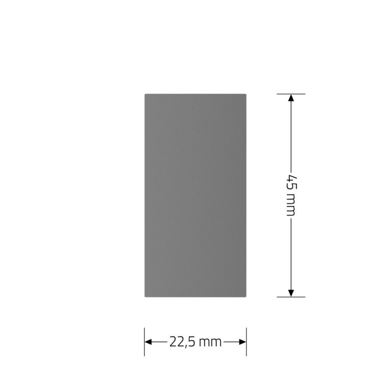 Заглушка для розетки LIVOLO, сіра, модуль 22.5×45 мм, 0.5 поста (VL-FCMB-1IP) Коломыя - изображение 10