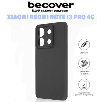 Чохол до мобільного телефона BeCover Xiaomi Redmi Note 13 Pro 4G Black (710913) Вінниця - фото 6
