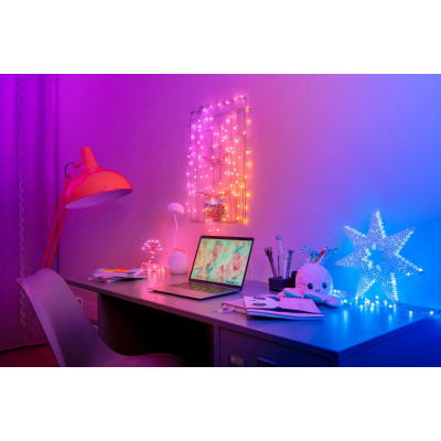 Гірлянда Twinkly mart LED, Strings USB 100 Pearl-shaped RGB LEDs, Green Wire, USB-C 6м (TWKP100RGB-G) Вінниця - фото 5