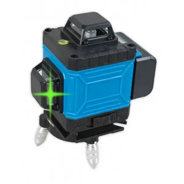 Лазерный 4D 16-линейный зеленый нивелир 24V 5Ah, самовыравнивающийся уровень для измерения сечения 16 лучей на 360 в кейсе Коломыя - изображение 2