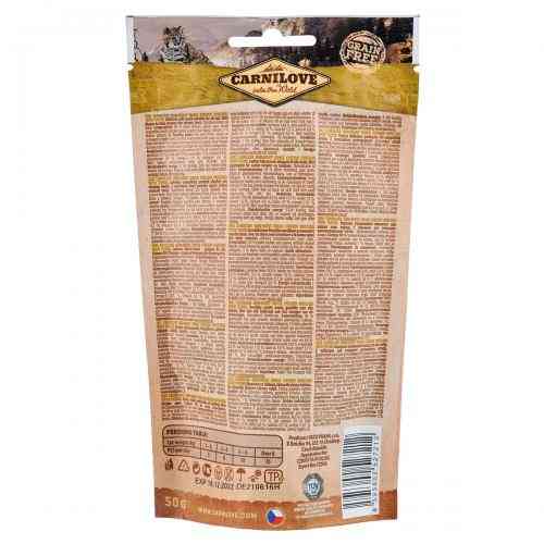 Лакомство Carnilove Cat Semi Moist Snack Chicken with Thyme для кошек для здоровья мочевыводящих путей с курицей и тимьяном 50 Киев