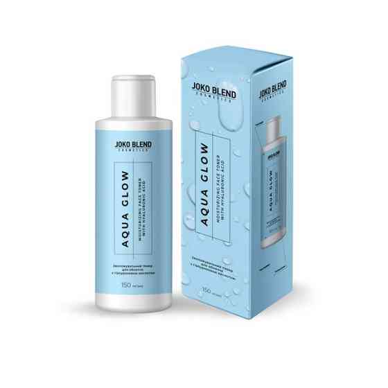 Зволожувальний тонер для обличчя з гіалуроновою кислотою Aqua Glow Joko Blend 150 мл Київ