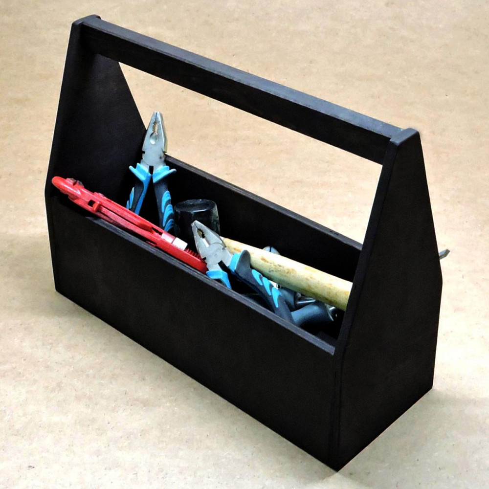 Ящик-переноска для інструментів "Спартак 40" венге Миколаїв - фото 1