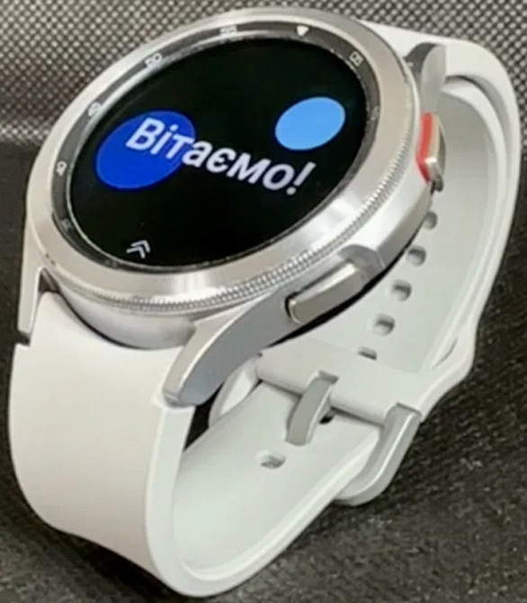 Смарт-Часи Samsung Galaxy Watch 4 46 mm. Classic silver. Київ - фото 4