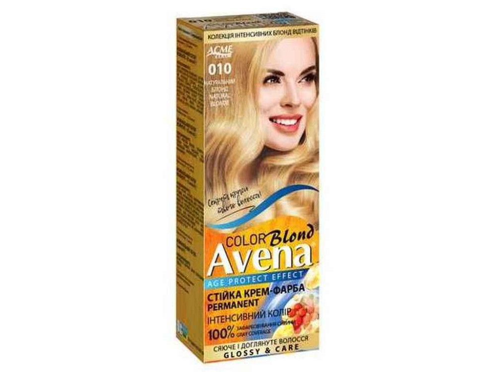 Крем-краска Blond Color 010 Натуральный блонд ТМ AVENA Solmir Киев - изображение 1