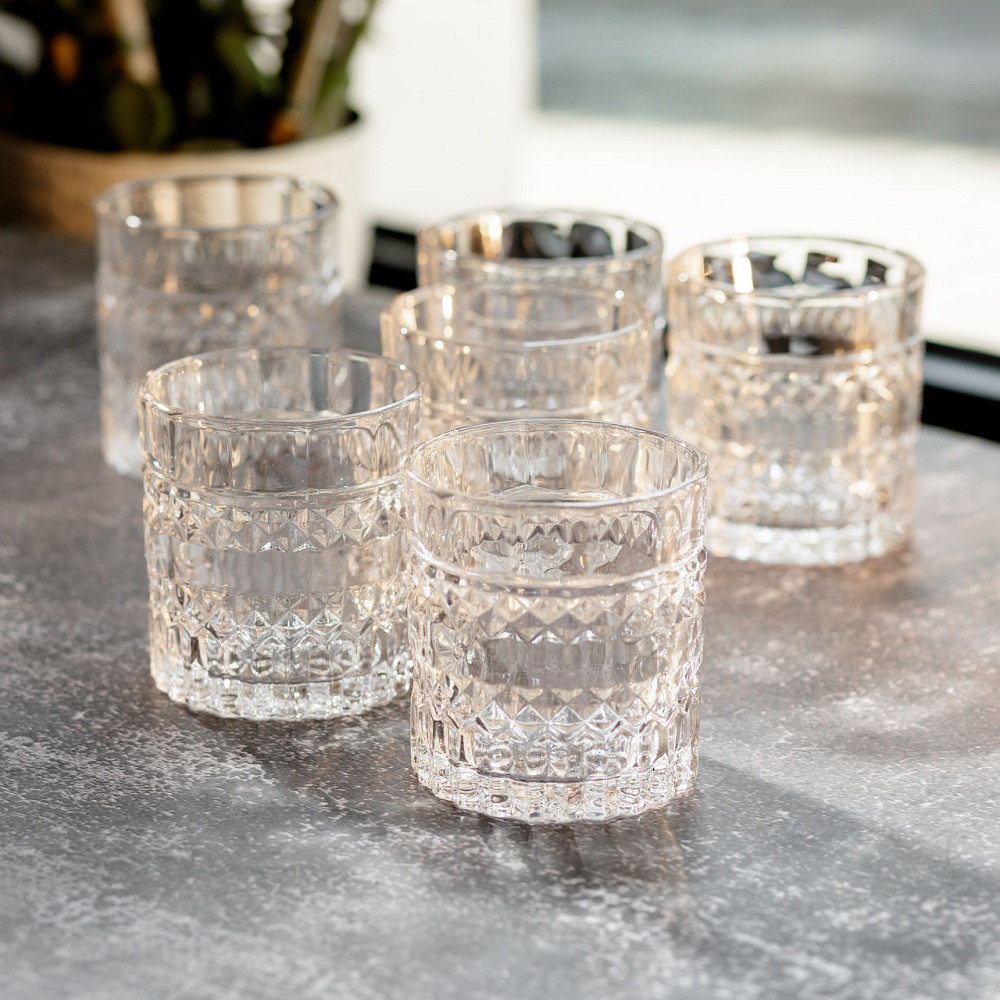 Yiwu Склянки 220 мл набір 6 шт для напоїв, лимонаду, коктейлів HP-YH-34 Киев - изображение 5