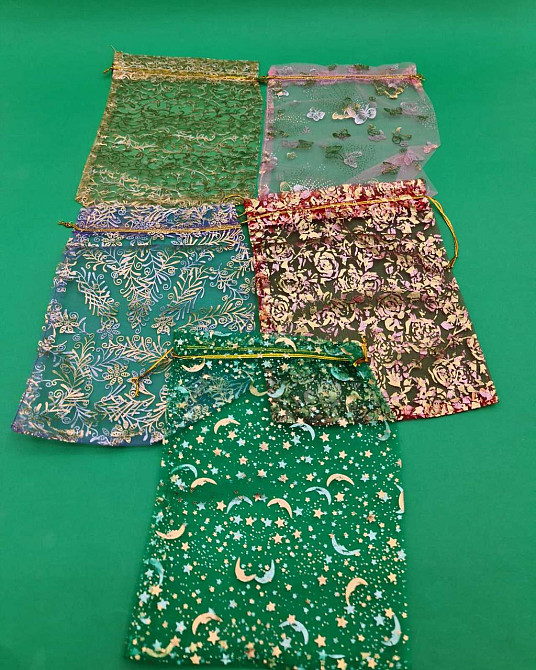 Мішечок з органзи 18*24 асорті (20 шт.) Харків - фото 6