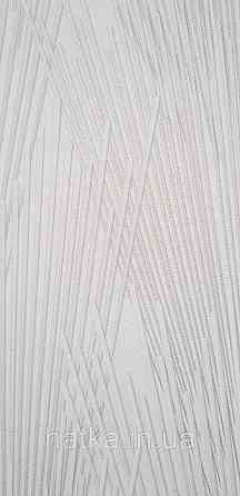 Шпалери вінілові на флізеліні Sintra Adria метрові абстракції смужки феєрверк структурні 3д світло-бежеві із сірим Київ