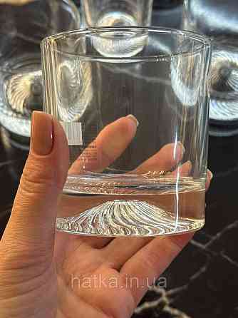 Набір склянок OLens "Киліманджаро" 270 мл 6 шт. низький прозорий для дому та ресторанів 102-697 Київ