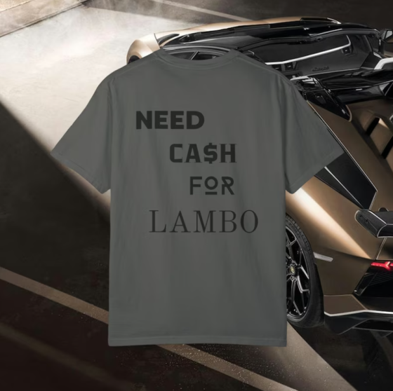 Футболка - "Need cash for Lambo" XL Чернівці