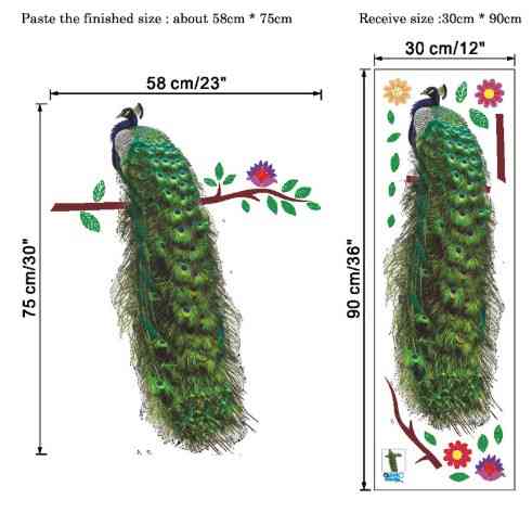 Наклейка на стену 