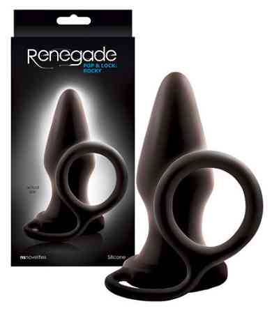 Анальна пробка з кільцем RENEGADE Sex Aura Київ