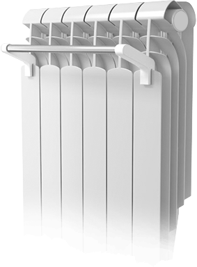 Тримач для рушників NAVIN на секційний радіатор, 420 мм Київ